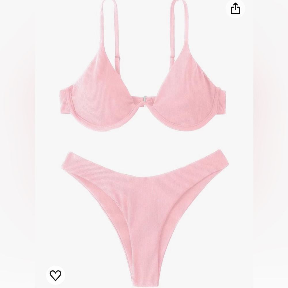 NWOT Pink Bikini Swimsuit